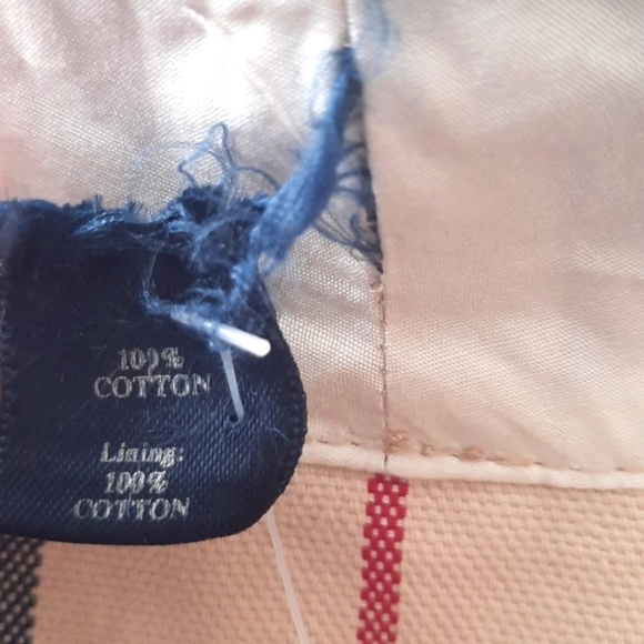 Burburry London Vintage check 100% cotton canvas bucket hat, beige XS, S - Picture 9 of 15